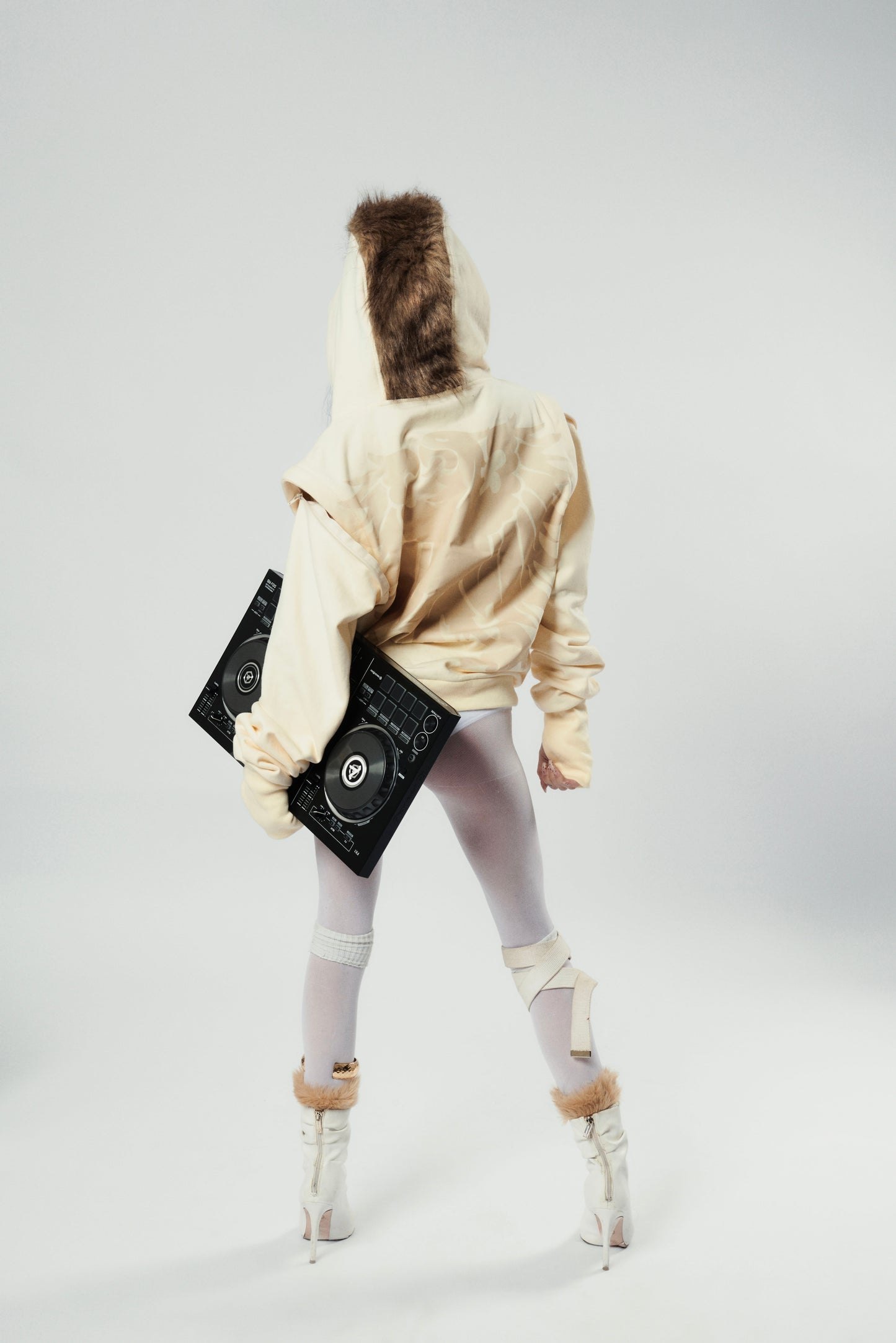 MOHAWK HOODIE CREAM