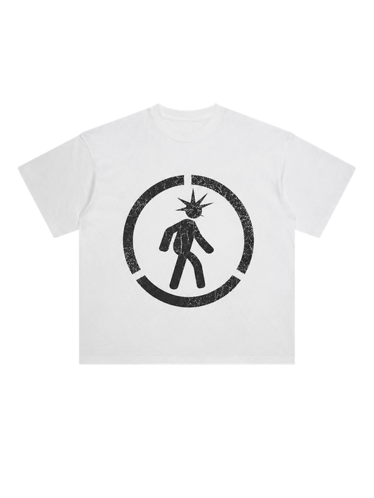 MALAGENTE BASIC LOGO T-SHIRT WHITE