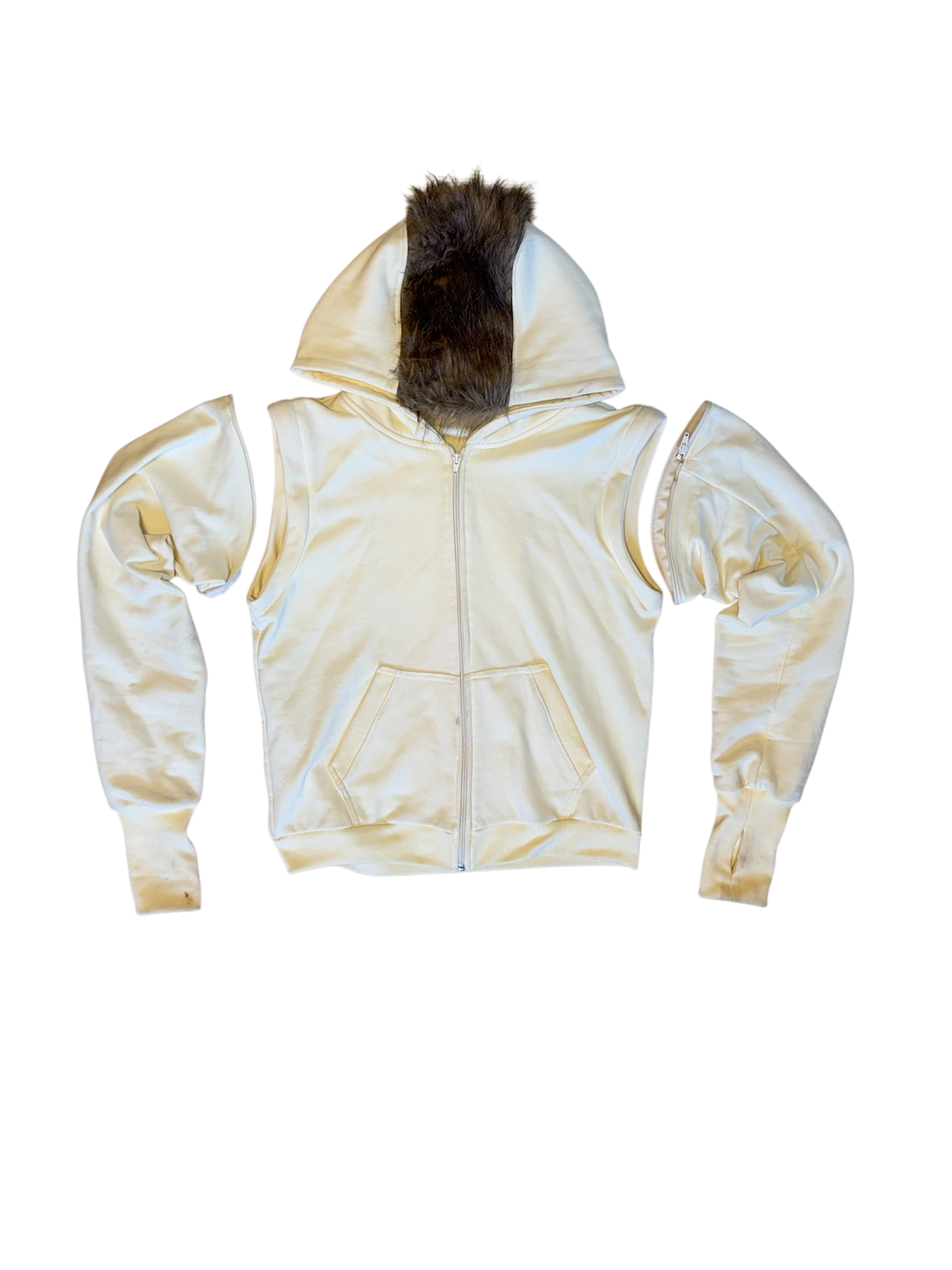 MOHAWK HOODIE CREAM
